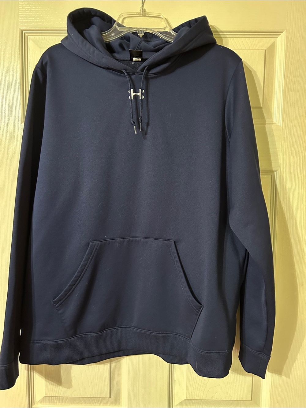 Under Armour Navy Hooded Pullover - Picture 4 of 5